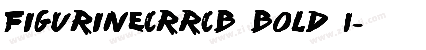 FigurineCrrCB Bold I字体转换